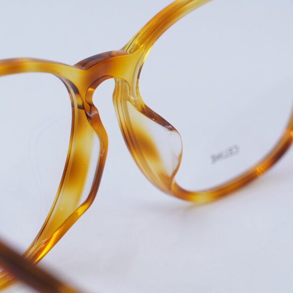 🕶️ New Celine CL50046F 053 Eyeglasses - Light Havana Frame 56mm - Picture 5 of 13